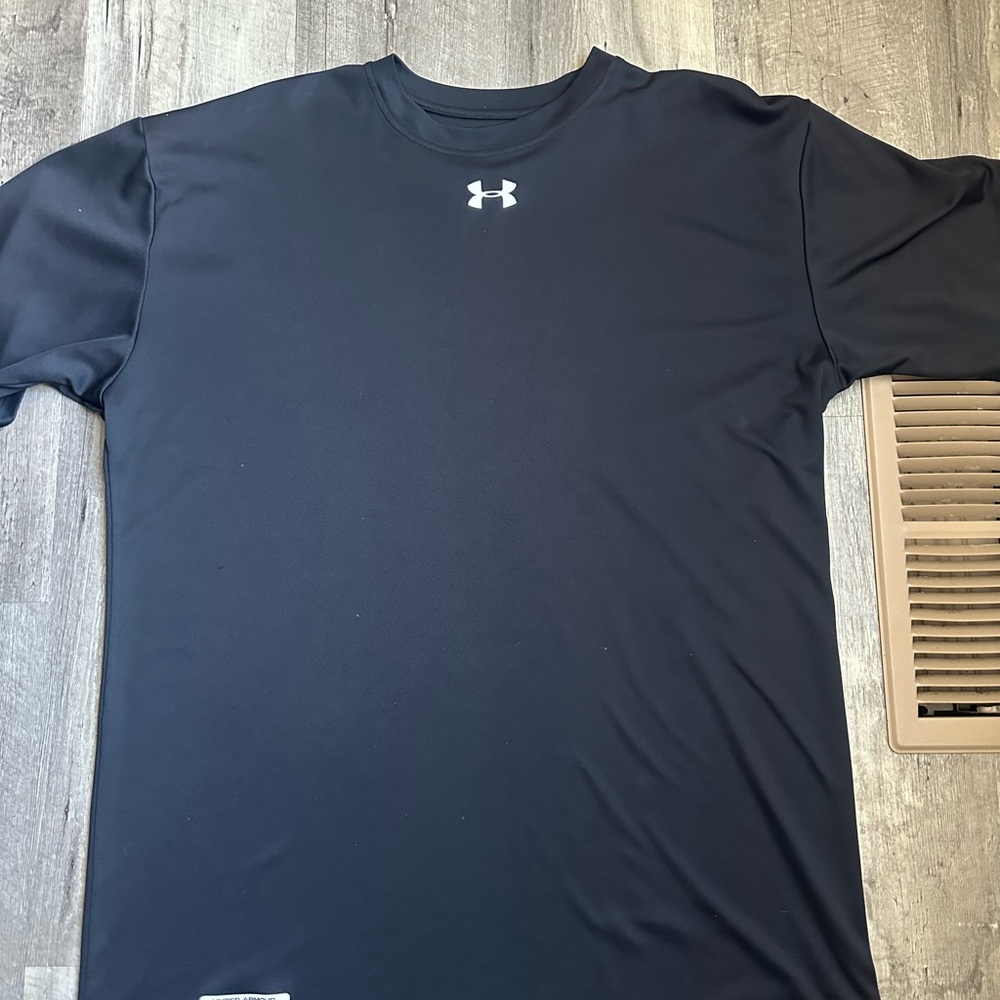Under Armour Men's Navy Blue Short Sleeve Tee (tall)